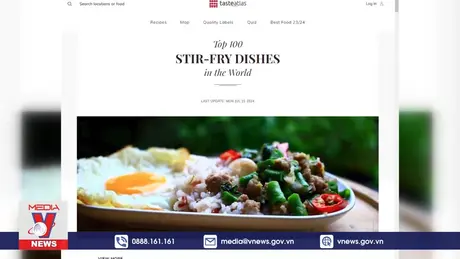 5 món Việt vào top món xào ngon nhất thế giới