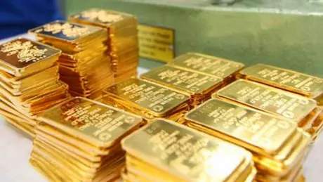 Giá vàng miếng SJC tiếp tục giảm trong sáng 8/8