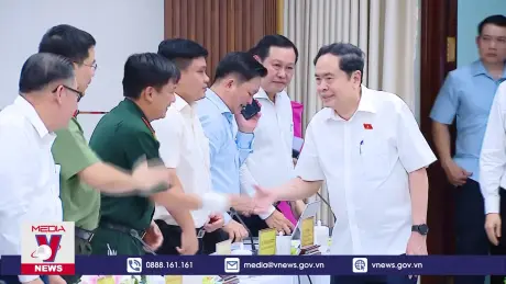 Chủ tịch Quốc hội làm việc với Tỉnh uỷ Đồng Nai
