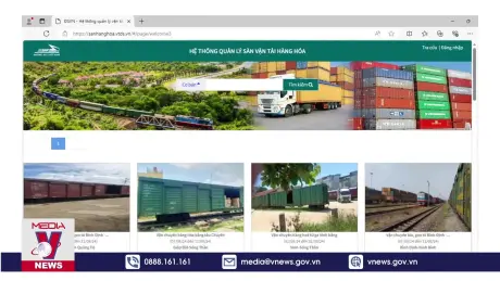 Triển khai sàn giao dịch vận tải hàng hóa đường sắt