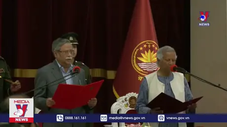 Chính phủ lâm thời Bangladesh tuyên thệ nhậm chức