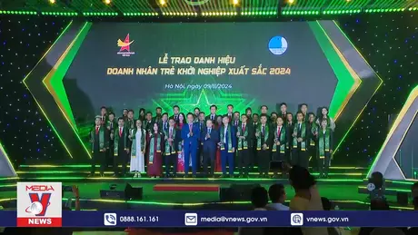 Tôn vinh doanh nhân trẻ khởi nghiệp xuất sắc 2024 