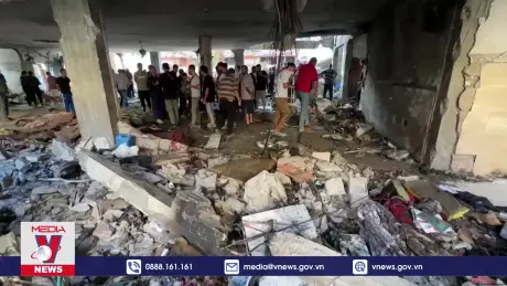 Hơn 100 người thiệt mạng trong cuộc không kích mới tại Gaza
