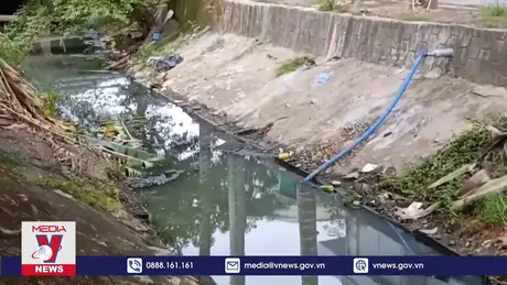 Người dân sống khổ vì kênh ô nhiễm nặng