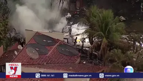 Tìm thấy hộp đen của máy bay Brazil gặp nạn