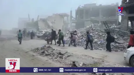  Các bên tiếp tục thúc đẩy hòa bình cho Trung Đông