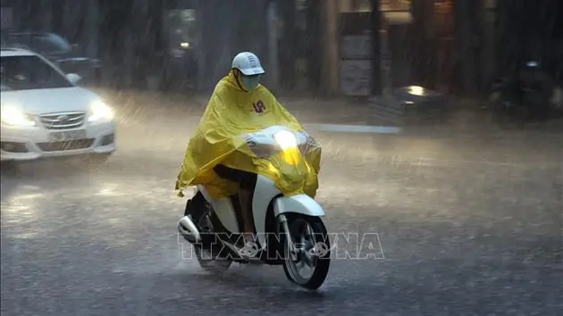 Thời tiết ngày 11/8: Bắc Bộ mưa dông, cục bộ có nơi mưa to
