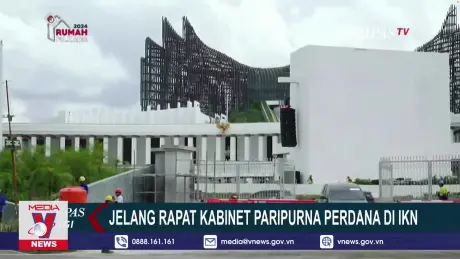 Nội các Indonesia lần đầu họp tại thủ đô mới