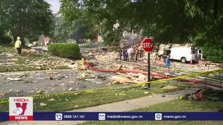 Nổ nghi rò gas gây thương vong ở Mỹ