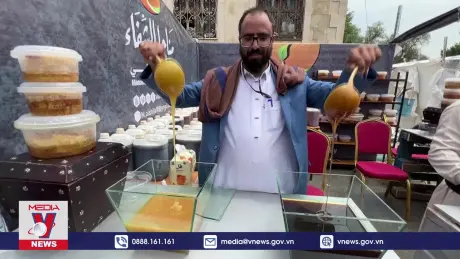 Nỗ lực bảo tồn nghề làm mật ong ở Yemen