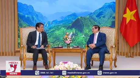 Thủ tướng tiếp Đại sứ Nhật Bản đến chào xã giao