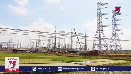 Hoàn thành đường dây 500 kV mạch 3 trước ngày 2/9