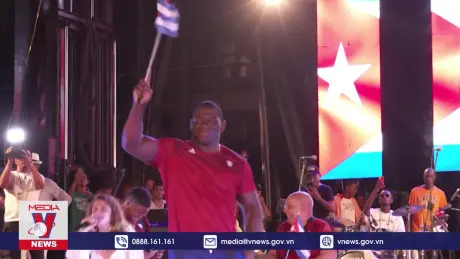 Cuba nồng nhiệt chào đón đoàn vận động viên Olympic