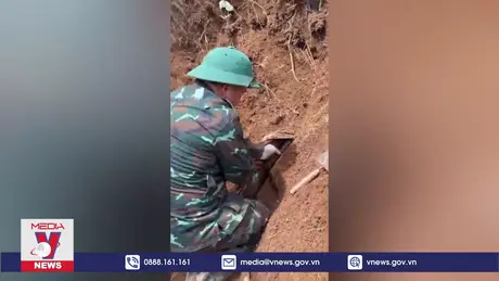 Kon Tum quy tập được một bộ hài cốt liệt sỹ đầy đủ thông tin