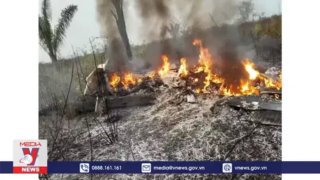 Rơi máy bay khiến 5 người thiệt mạng ở Brazil