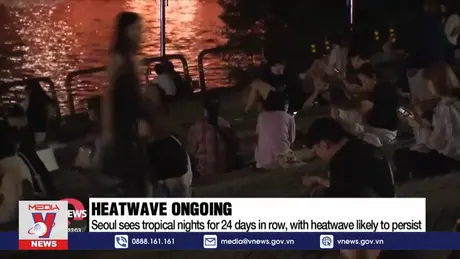 Thủ đô của Hàn Quốc ghi nhận chuỗi đêm nhiệt đới dài kỷ lục