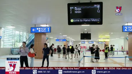 Metro Nhổn - ga Hà Nội đón gần 400.000 lượt khách