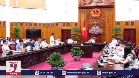 Thường trực chính phủ họp về xây dựng luật