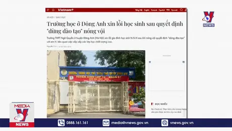 Trường học xin lỗi và công khai về chương trình đào tạo chất lượng cao