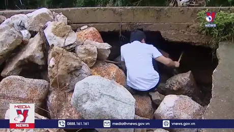 Nhiều ngầm tràn tại Thanh Hóa xuống cấp nguy hiểm