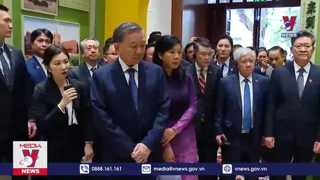 Tổng Bí thư, Chủ tịch nước Tô Lâm thăm Khu di tích Trụ sở Hội Việt Nam Cách mạng Thanh niên