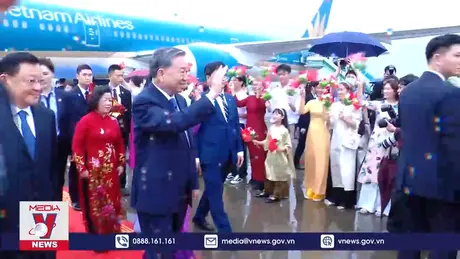 Tổng Bí thư, Chủ tịch nước Tô Lâm và Phu nhân thăm cấp Nhà nước CHND Trung Hoa