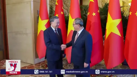 Tổng Bí thư, Chủ tịch nước Tô Lâm hội kiến Thủ tướng Quốc vụ viện Trung Quốc