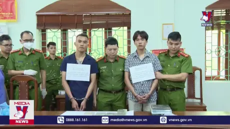 Bắt 2 anh em ruột, thu giữ 9 bánh heroin