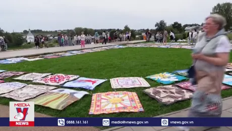Lễ hội tôn vinh nghệ thuật ghép vải tại Nga