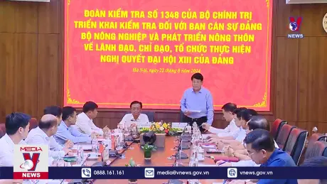 Bản tin thời sự 20h ngày 22/8/2024
