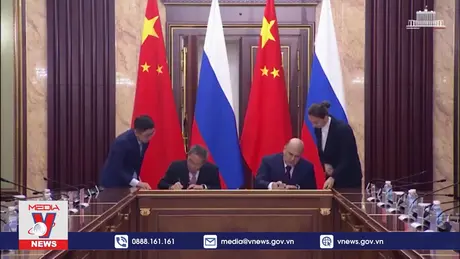 Nga và Trung Quốc đẩy mạnh hợp tác chiến lược