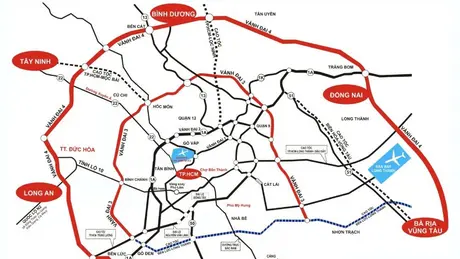 Đầu tư gần 20.000 tỷ đồng cho dự án đường Vành đai 4 đoạn qua Bình Dương