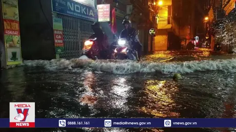 Bắc Bộ tiếp tục hứng chịu mưa lớn