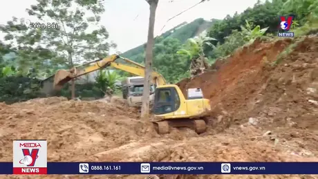 Yên Bái khắc phục thiệt hại do mưa lũ gây ra