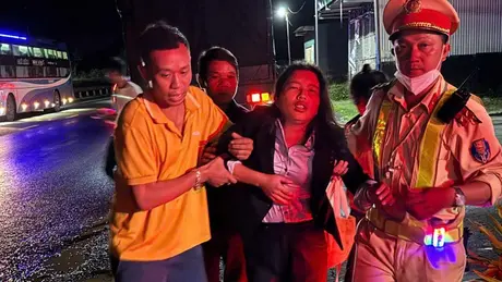 CSGT Đắk Nông hỗ trợ kịp thời người dân đi cấp cứu trong đêm