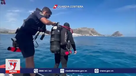 Tìm thấy thi thể cuối cùng trong tai nạn chìm du thuyền ở Italy