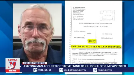 Mỹ bắt giữ nghi phạm đe dọa sát hại cựu Tổng thống D.Trump