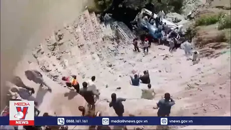 Tai nạn giao thông nghiêm trọng ở Pakistan