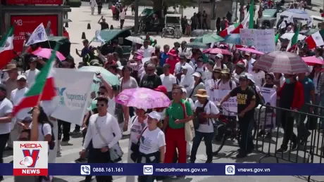 Biểu tình phản đối cải cách tư pháp tại Mexico
