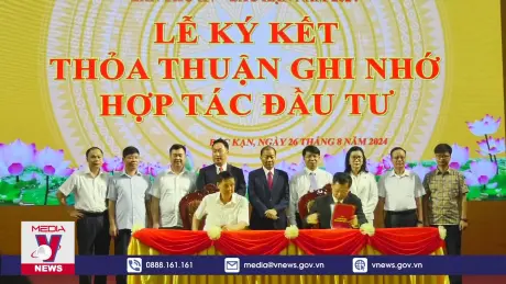 Bắc Kạn ký thỏa thuận hợp tác đầu tư nhiều dự án