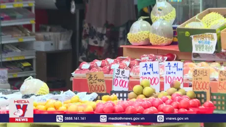 Hàn Quốc nỗ lực bình ổn giá thực phẩm dịp Trung Thu