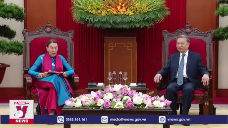 Tổng Bí thư, Chủ tịch nước tiếp Chủ tịch Thượng viện Australia