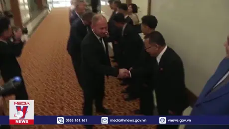 Phái đoàn Nga đến Triều Tiên