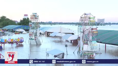 Mưa lũ gây nhiều thiệt hại tại Lào