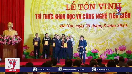 Tôn vinh trí thức khoa học và công nghệ tiêu biểu