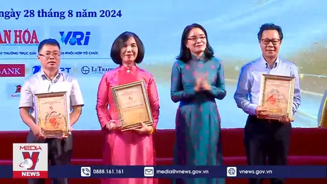 Trao Giải Báo chí “Vì sự nghiệp phát triển Văn hoá” năm 2024