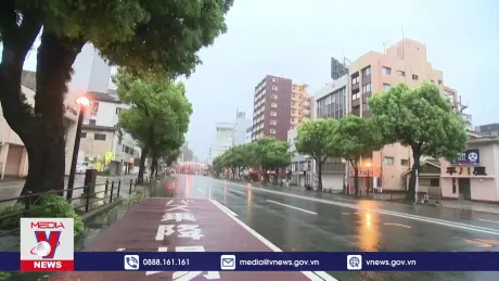 Bão Shanshan đổ bộ Nhật Bản gây thương vong