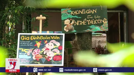 Trải nghiệm trung thu xưa tại phường Bách Nghệ