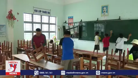 Nỗi lo trước ngày khai giảng tại xã vùng sâu Kon Pne, Gia Lai