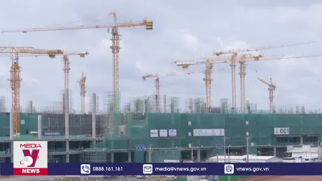 Hơn 8.000 nhân lực, máy móc thi công sân bay Long Thành